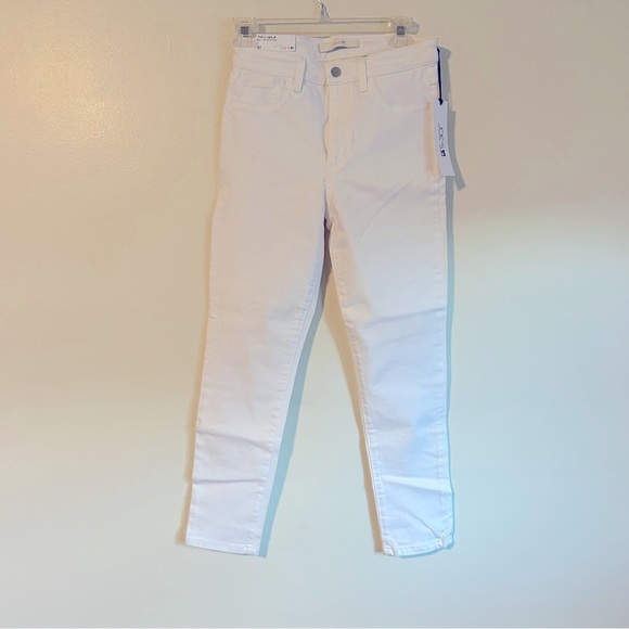 JOE'S NWT Flawless The Charlie High Rise Skinny Crop White Jeans Size 27 - Picture 4 of 9